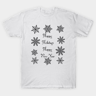 Happy Holidays Happy New Year T-Shirt